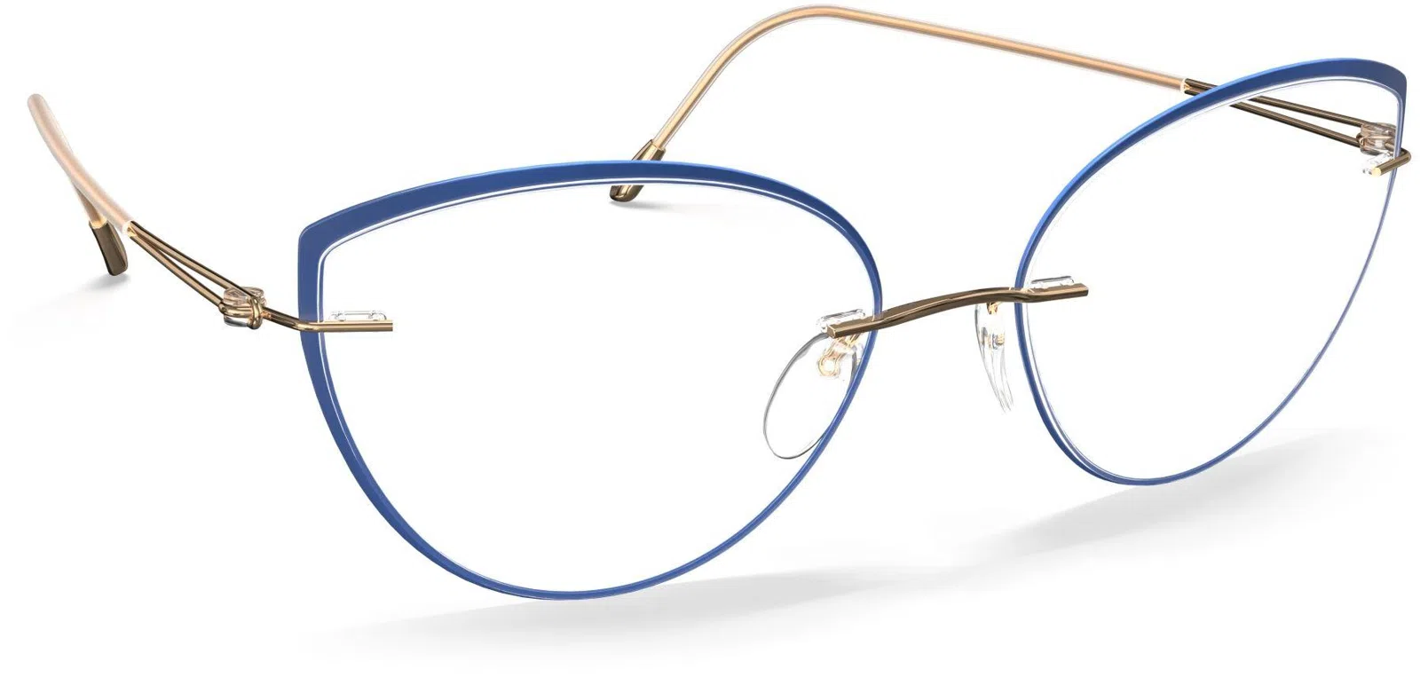 Silhouette Lite Spirit Chassis Rimless 5566 Eyeglasses - view 7